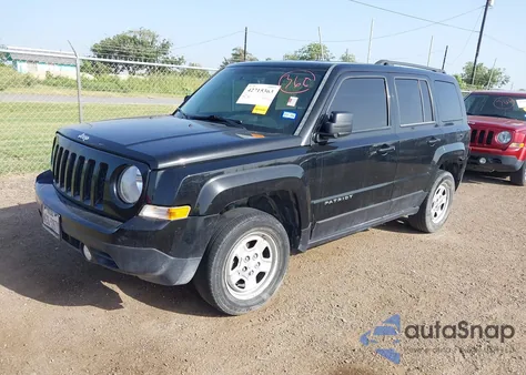 2015 Jeep Patriot Sport из США, поврежденный, VIN 1C4NJPBB8FD329704
